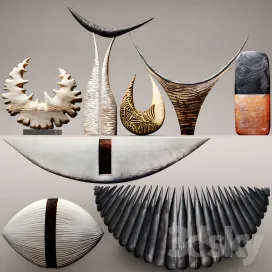 Sculpture collection thierry martenon pcs
